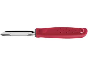 Descascador de Batatas Manual Tramontina Utilita em Aço Inox com Cabo de Polipropileno Vermelho Descascador de Batatas Manual Tramontina Utilita em Aço Inox com Cabo de Polipropileno Vermelho