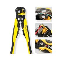Descascador de Fios Crimpador Alicate Profissional Cortador Cabos Descascador de Fios Crimpador Alicate Profissional Cortador Cabos