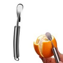 Descascador de laranja BENEKIY em aço inoxidável prateado 19,6x2cm
