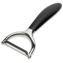 Descascador de Legumes e Frutas Luxo Inox e Plástico Cortador Ergonômico 15x5,5cm