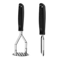 Descascador de Legumes e Frutas Tramontina + Amassador de Batatas Inox Descascador de Legumes e Frutas Tramontina + Amassador de Batatas Inox