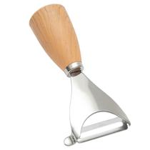 Descascador de legumes e frutas Wood inox e cabo Plastico