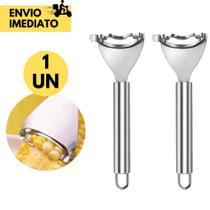 Descascador de Milho Debulhador Raspador de Milho Aço Inox , Facilidade p/ Fazer Pamonha, Curau, B