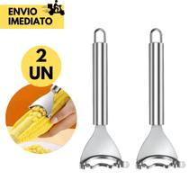 Descascador de Milho Debulhador Raspador de Milho Aço Inox , Facilidade p/ Fazer Pamonha, Curau, B