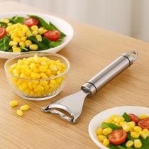 Descascador de Milho em Aço Inox 18cm Remove Grãos com Rapidez, Praticidade e Sem Desperdício na Cozinha Descascador de Milho em Aço Inox 18cm Remove Grãos com Rapidez, Praticidade e Sem Desperdício na Cozinha