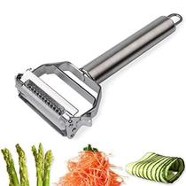 Descascador de vegetais em aço inoxidável Julienne Peeler ANGeer Descascador de vegetais em aço inoxidável Julienne Peeler ANGeer