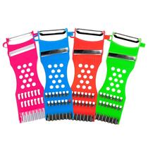 Descascador e Fatiador De Plástico 5 em 1 Utensílio Colorido Multifuncional Prático e Versátil Unidade Descascador e Fatiador De Plástico 5 em 1 Utensílio Colorido Multifuncional Prático e Versátil Unidade