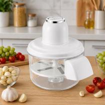Descascador Elétrico De Alho Legumes Frutas Portátil Sem Fio Recarregável Bivolt 110v/220v