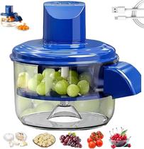 Descascador Elétrico De Alho Legumes Frutas Rápido Potente bivolt 110v 220v