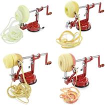 Descascador Frutas E Batatas Multiuso Espiral 3 Em 1