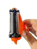 Descascador legumes, frutas multi com 3 laminas topchef