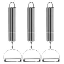 Descascador Legumes Vegetais Frutas Batatas Aço Inox Multiuso 17cm Utensilio Cozinha Restaurante Arr