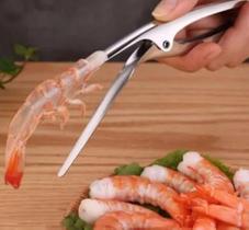 Descascador limpador de camarão pra cozinha - Filó modas