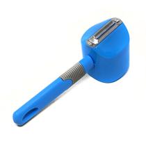 Descascador multifuncional legumes frutas reservatório recipiente p/ cascas utensilio cozinha