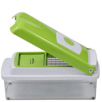 Descascador Multiuso Alimentos Kit Ralador Cortador Fatiador 13pç Descascador Multiuso Alimentos Kit Ralador Cortador Fatiador 13pç