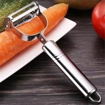 Descascador Ralador De Frutas Legumes Aço Inox Dolce Home Cor Prata