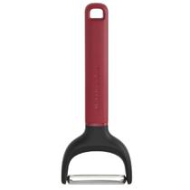 Descascador y kitchenaid para frutas e legumes em aço inox vermelho kha145ohereg