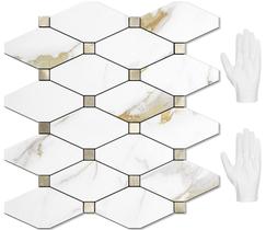 Descasque e cole Backsplash STICKGOO Calacatta Golden x10