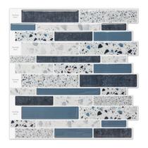 Descasque e cole ladrilhos WOWSTAR Marble Look 30x30cm, 10 folhas Descasque e cole ladrilhos WOWSTAR Marble Look 30x30cm, 10 folhas