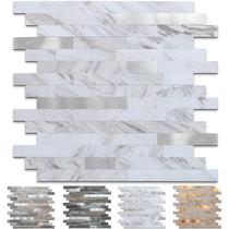 Descasque e cole o Backsplash Tile Midcard, 10 folhas Descasque e cole o Backsplash Tile Midcard, 10 folhas