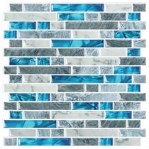 Descasque e cole os azulejos Backsplash STICKGOO Blue Sapphire Descasque e cole os azulejos Backsplash STICKGOO Blue Sapphire
