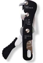 Descensor auto blocante com freio Anti-pânico em alumínio para corda de 10,50mm a 11mm de diâmetro