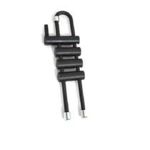 Descensor Usclimb Rack 4 Barras Preto Descensor Usclimb Rack 4 Barras Preto