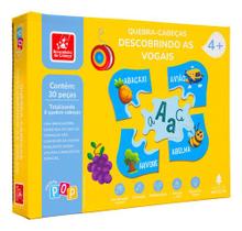 Descobrindo as Vogais Quebra Cabeça Educativo Pedagógico Descobrindo as Vogais Quebra Cabeça Educativo Pedagógico