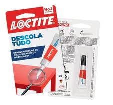 Descola Tudo Removedor De Cola 2G Loctite Tira Super Bonder Descola Tudo Removedor De Cola 2G Loctite Tira Super Bonder