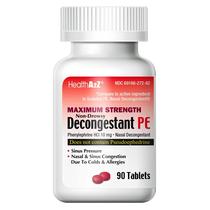 Descongestionante HealthA2z PE Fenilefrina HCl 10 mg 90 comprimidos