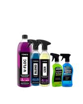 Descontamina Ferroso Cera Limpa Vidro Apc Shampoo Desengraxa