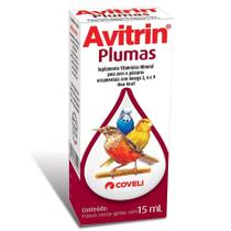 DESCONTINUADO-Avitrin Plumas Coveli 15 ml - Produtos Descontinuados DESCONTINUADO-Avitrin Plumas Coveli 15 ml - Produtos Descontinuados