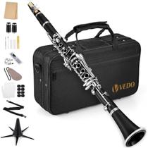 Descrição Otimizada Clarinete Bb Blackwinds 17 Teclas 6 Anéis