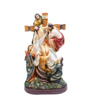 Descrucifixo De Jesus 32cm - Enfeite Resina - Tudo em Caixa