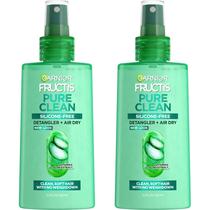 Desembaraçador de cabelo e spray de secagem ao ar livre Garnier Fructis Pure Clean