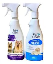 Desembaraçador Pelos Longos e Banho a Seco Pet Clean Desembaraçador Pelos Longos e Banho a Seco Pet Clean