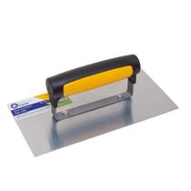 Desempenadeira aço 10x24cm Lisa Cabo fechado - Castor Desempenadeira aço 10x24cm Lisa Cabo fechado - Castor