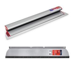 Desempenadeira aco berox 60cm nivelapro atlas profissional + lamina refil extra