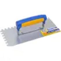 Desempenadeira Aço Castor Dentada 12 X 27cm Dente 8mm - 221