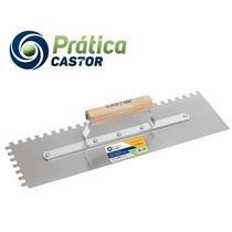 Desempenadeira Aco Castor Dentada 12x35