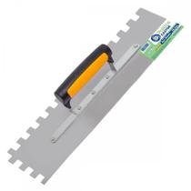 Desempenadeira Aco Castor Dentada Pratica 10 X 35Cm Dente 12Mm - 512