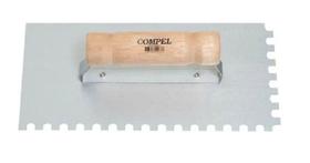Desempenadeira AÇO Dentada 12X25,5CM Compel 0.2401 Desempenadeira AÇO Dentada 12X25,5CM Compel 0.2401