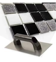 Desempenadeira Aço Dentada P/ Pastilha Vidro C/ CA 12 X 26cm - REF: 60577 - CORTAG