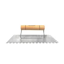 Desempenadeira Aço Inox Dentada 12x24cm Desempenadeira Aço Inox Dentada 12x24cm