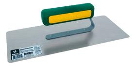 Desempenadeira Aço Inox Galo 113/01 Cant Arredondado 12x29cm Desempenadeira Aço Inox Galo 113/01 Cant Arredondado 12x29cm