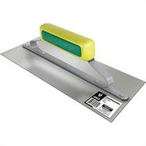 Desempenadeira Aco Inox Galo 12 X29Cm Cabo Fechado Verde/Amarela - 306