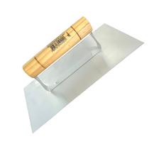 Desempenadeira Aço Inox Lisa Media 12x25,5cm Cabo Fechado 0.2402 Compel