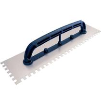 Desempenadeira Aço Thompson Dentada 12x48cm
