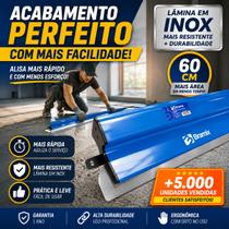 Desempenadeira Berox Bramix 60cm Inox Flexível P/ Massa Corrida E Acabamento Fino