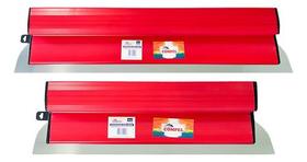 Desempenadeira Berox Inox 40cm + 60cm Resistente Flexível